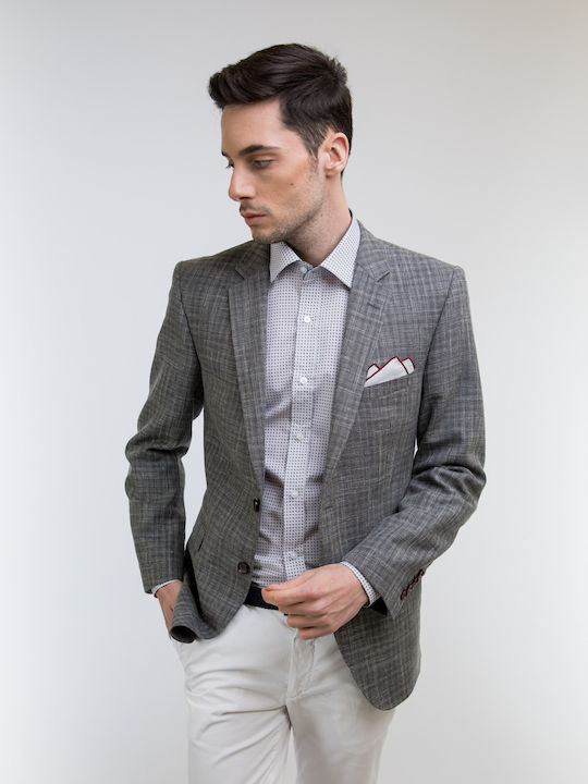 Σακάκι Μαλλί Λινό S4728/901 Regular Fit
