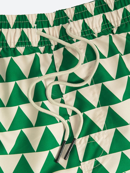 Oas Triangle Jungle Swim Shorts Πράσινο
