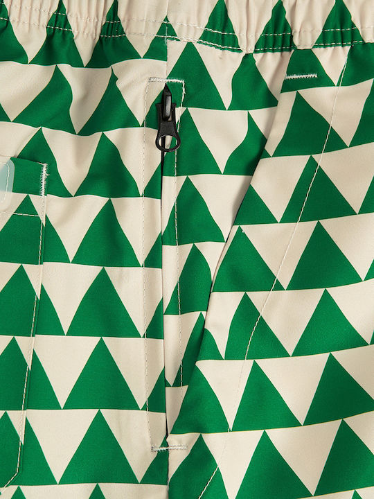 Oas Triangle Jungle Swim Shorts Πράσινο
