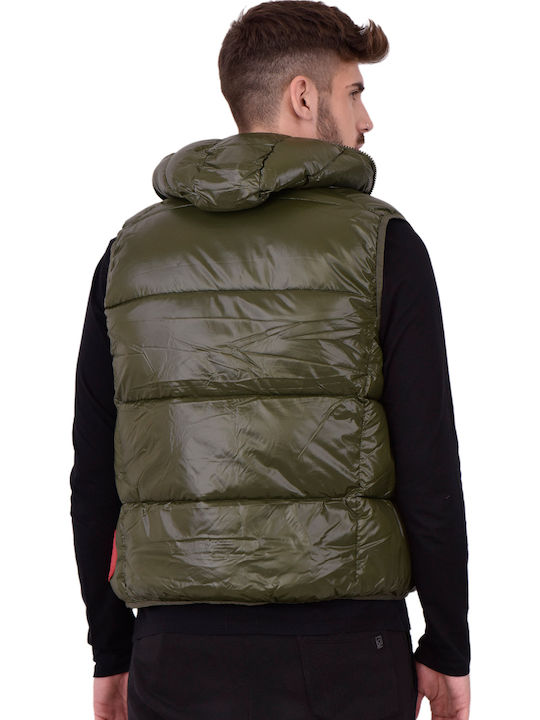 Save Duck Padded Γιλεκο Ανδρικο D8645mluck9-01212 01212/pine Green