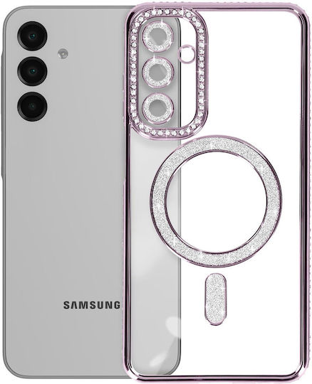 Avizar Diamond Case Samsung Galaxy A16 Magsafe Contour Strass Purple