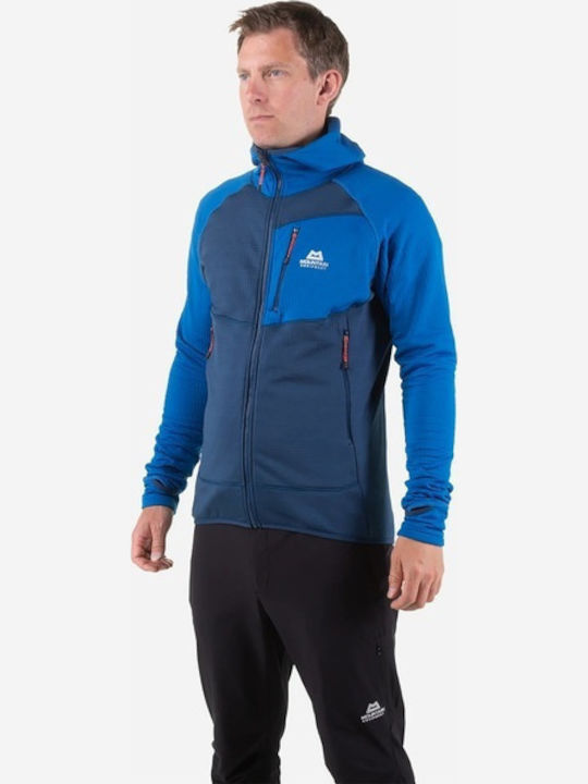 Ανδρικό Fleece Mountain Equipment Eclipse Hooded Jacket Medieval Blue Me-005722-01596_1 Ανδρικό Fleece Mountain Equipment Eclipse Hooded Jacket Medieval Blue Me-005722-01596_1