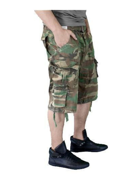 Βερμουδα Surplus Division Woodland Camo