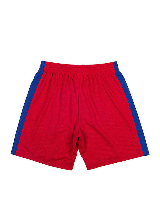 Mitchell & Ness Pantaloni Scurți NBA Clippers Smshsb19046-lacscar00 Mitchell & Ness Pantaloni Scurți NBA Clippers Smshsb19046-lacscar00