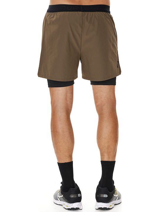 Endurance Σορτς Jaivil M 2-in-1 Cool-tech Shorts 1134 Canteen