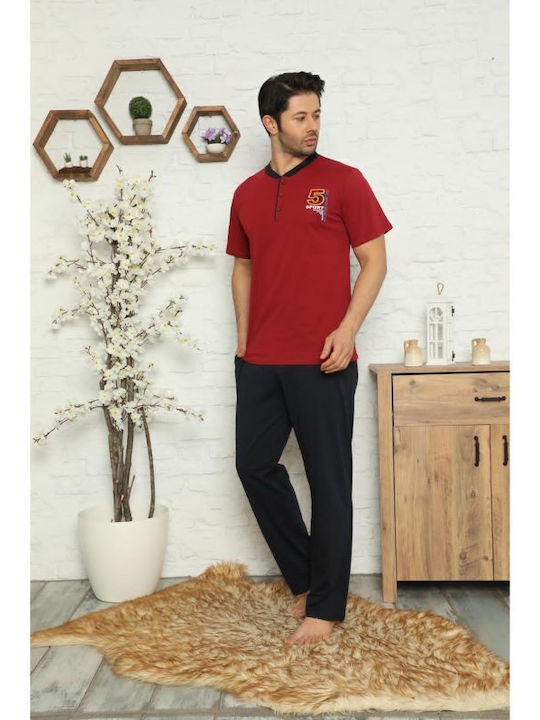 Pijamale Pentru Bărbați Broderie 2522