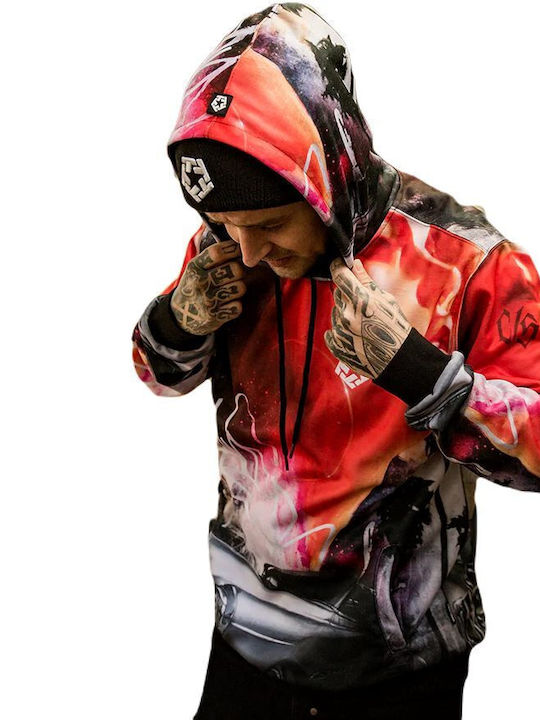 Tribal Gane One Art Hoodie Tr2018-005 Tribal Multicolour