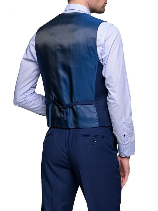 Antonio Mirro Nyg-0327 Marineblaue Herrenanzug Blau