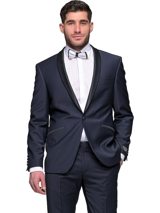 Digel Costum Tuxedo 118092920 Albastru Negru