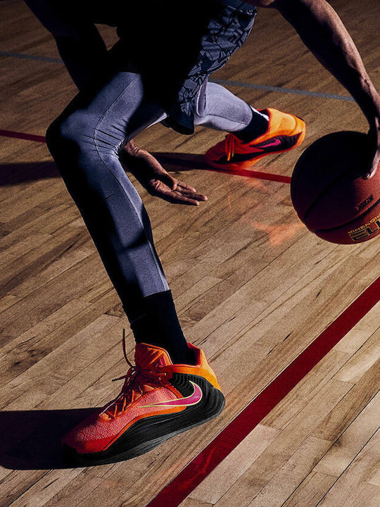 Giannis Freak 7 High Basketball Shoes Total Orange / Light Lemon Twist / Black / Hyper Pink