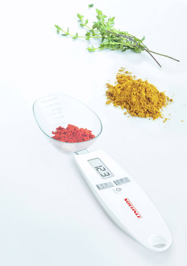 Soehnle Cooking Star Ψηφιακή Ζυγαριά Κουζίνας Κουτάλι έως 0.5kg Λευκή