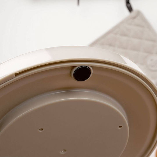 Nava Misty Analoge Küchenwaage mit Eimer bis 2kg Schwarze