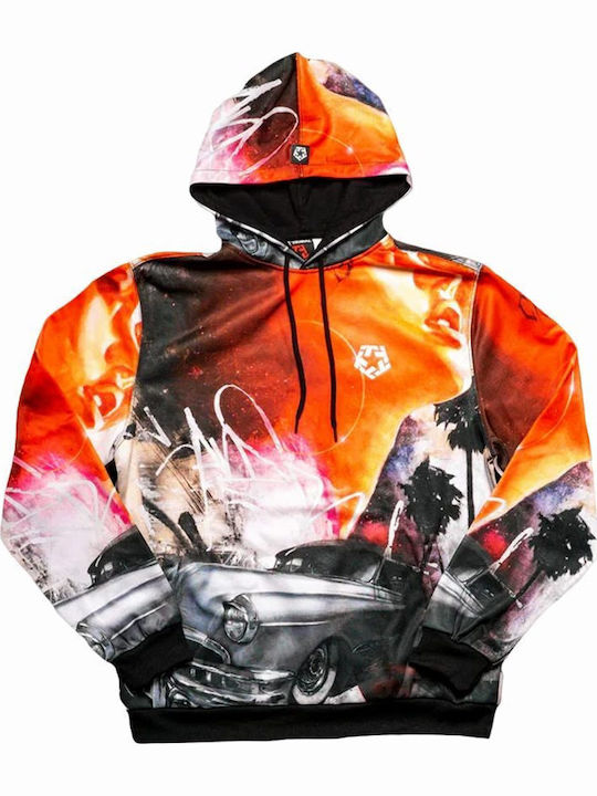 Tribal Gane One Art Hoodie Tr2018-005 Tribal Multicolour
