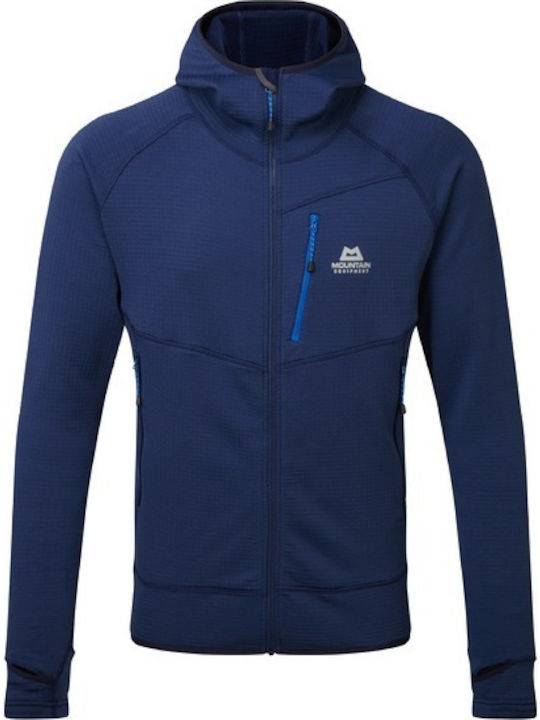 Ανδρικό Fleece Mountain Equipment Eclipse Hooded Jacket Medieval Blue Me-005722-01596_1
