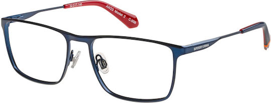 Superdry Rame Ochelari Metalice Albastre SDO 3011 006