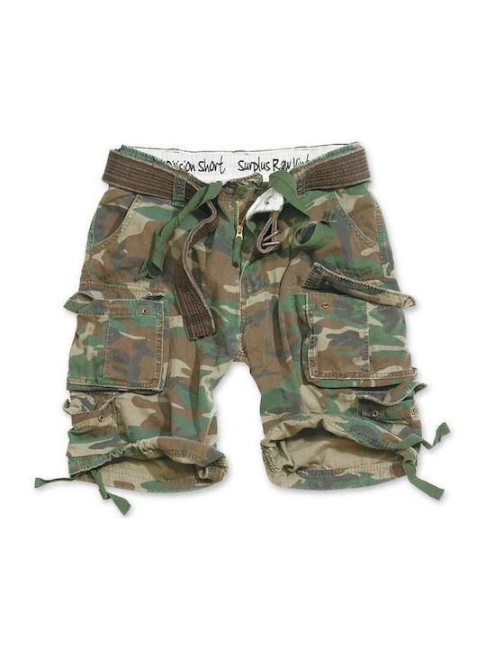 Βερμουδα Surplus Division Woodland Camo