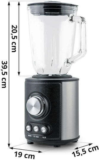 Blender Cu Cană De Sticlă 1,5 L 800W Gri
