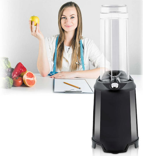 Mixer mit Kunststoffkanne 570 ml 350W Grau