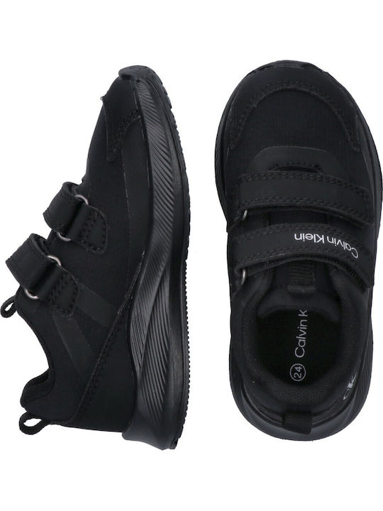 Kids Sneakers with Scratch Black