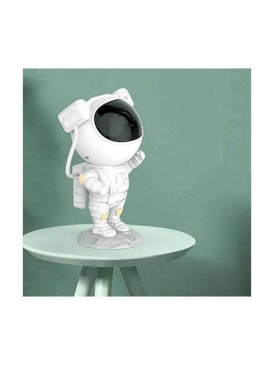 Techkidz Cosmonaute 360° Animierter Sternenhimmel Projektor Weiß
