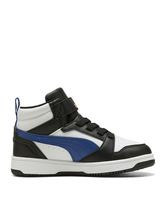 Rebound V6 Kids Sneakers High with Scratch Multicolour