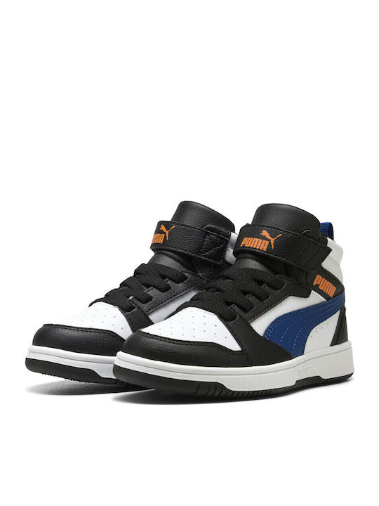 Rebound V6 Kids Sneakers High with Scratch Multicolour
