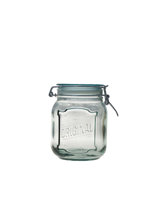 Vidrios San Miguel General Use Vase with Lid Glass Transparent 1 Piece