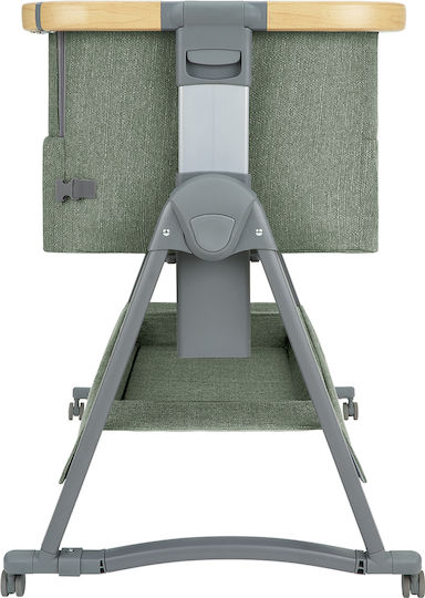 Kikka Boo Cradle-Park Nanna 2 with Mattress and Wheels Green