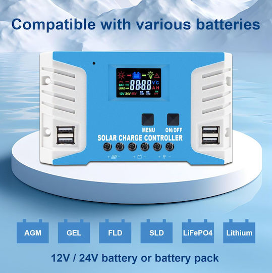 Roza Solar Laderegler 20A