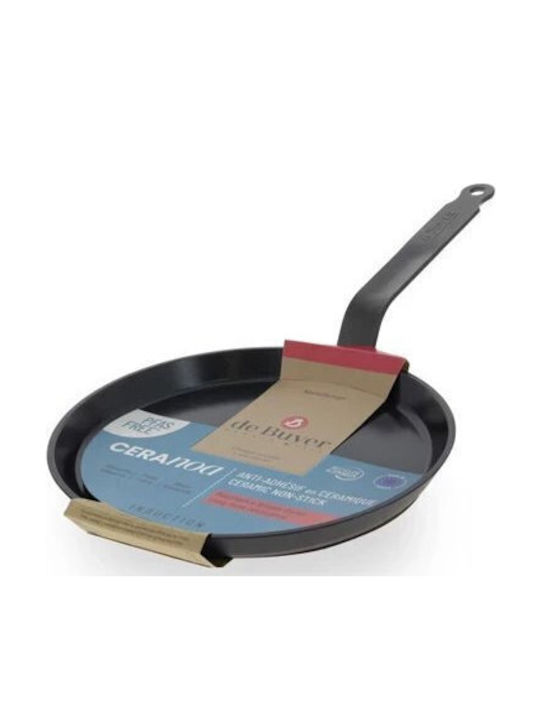 De Buyer Ceranoa Crepe Maker made of Aluminum with Non-Stick Coating 26cm
