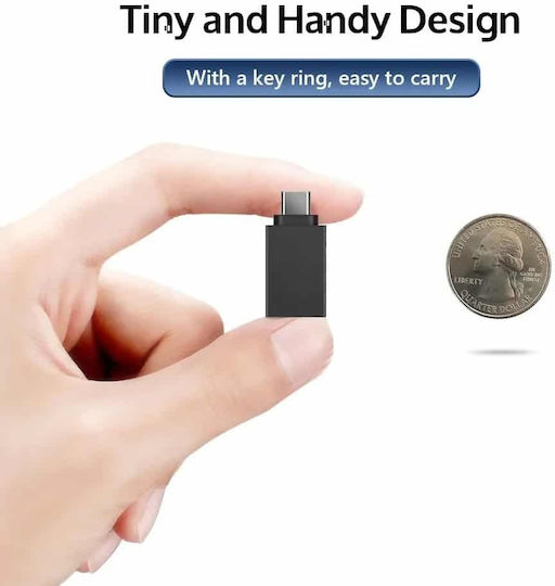 Techsuit Converter USB-C male to USB-A female 2pcs