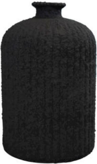 Vidrios San Miguel Glass Vase Black