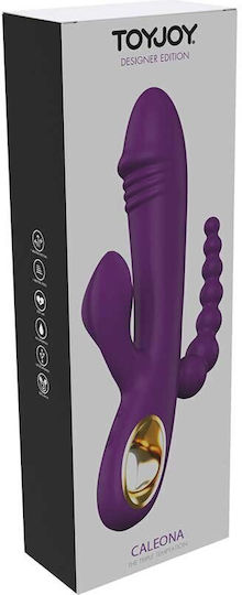 ToyJoy Designer Edition Triple Vibrator Iepurele Violet