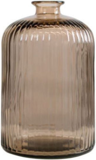 Vidrios San Miguel Glass Beige Vase