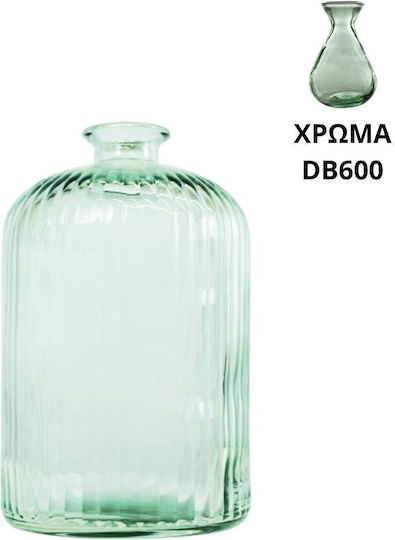 Vidrios San Miguel Glass Vase Green