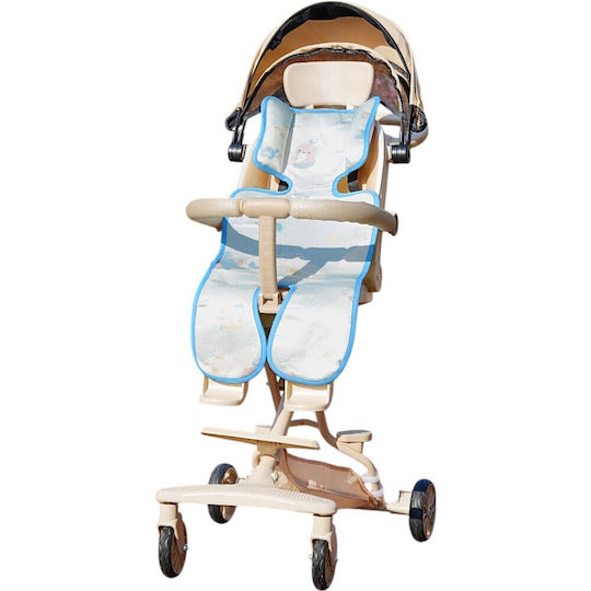 Queen Mother Breathable Stroller Mattress Good Day Lion 33x70cm Beige