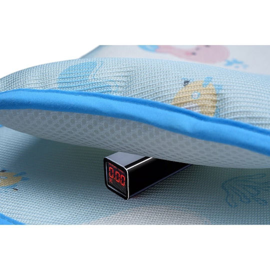Queen Mother Breathable Stroller Mattress Good Day Lion 33x70cm Beige