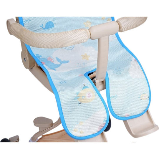 Queen Mother Breathable Stroller Mattress Good Day Lion 33x70cm Beige