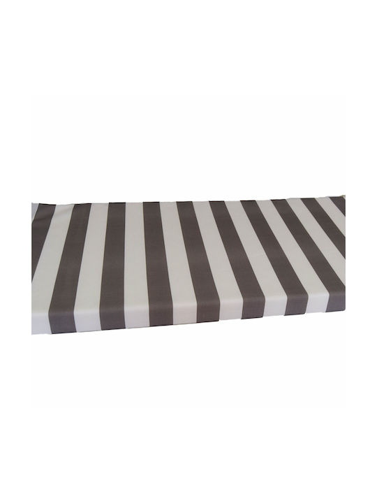 Decocraft Wasserdichtes Sitzbank-Kissen Für Paletten Grau 50x112cm