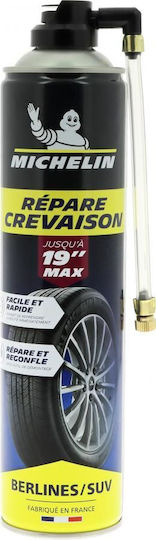 Michelin Спрей за Ремонт на Гуми 600ml Леки Автомобили SUV Максимален Размер на Джанта до 19’’ 009332