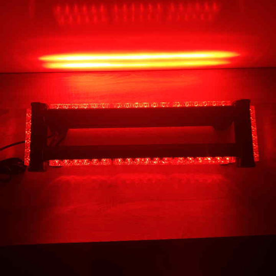 Notfall-Autolichter Strobe LED Magnetleiste 12V 250W 55cm Jn-1055 Rote