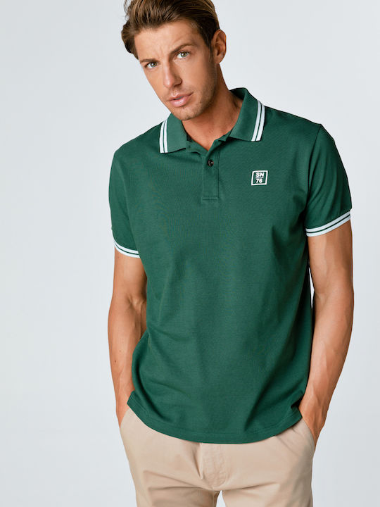 Polo Bluză cu mânecă scurtă Verde