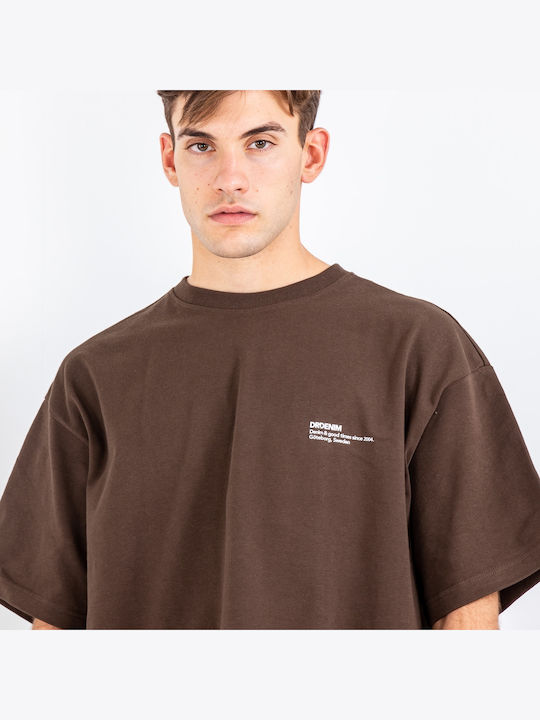 T-shirt Καφέ