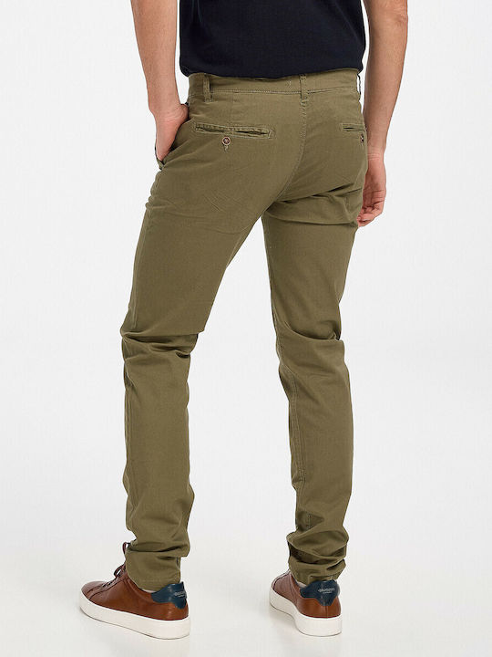 Men's Elastic Khaki Trousers