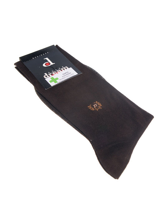 Dream Socks Herren Einfarbige Socken Black 1Pack