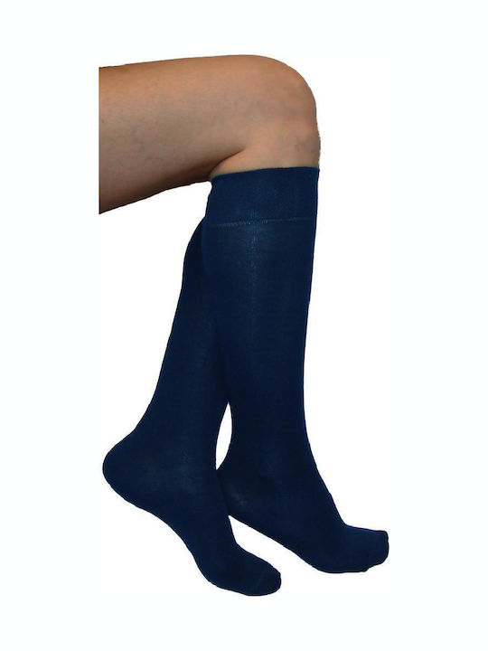 Dimi Socks Ανδρικές Μονόχρωμες Κάλτσες Μπλε