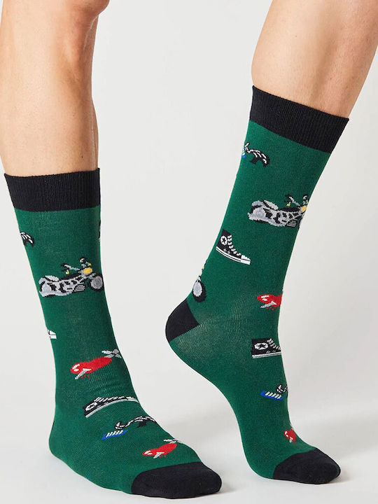 Besocks Berebel Organic Cotton Κάλτσες Green 52us0000060-gn