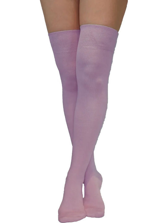 Dimi Socks Women's Solid Color Socks Purple