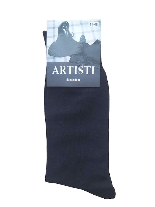Artisti Italiani Herren Einfarbige Socken Gray 1Pack