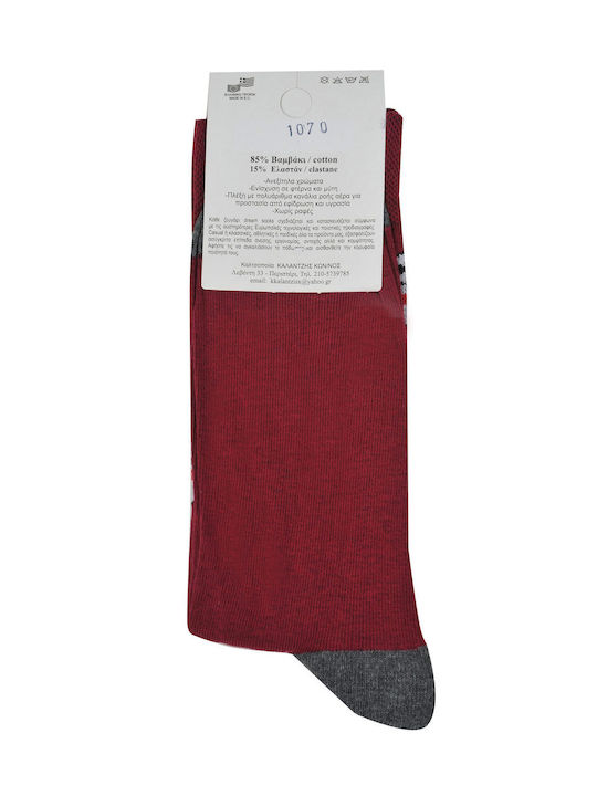 Dream Socks Ανδρικές Κάλτσες με Σχέδια Μαύρο